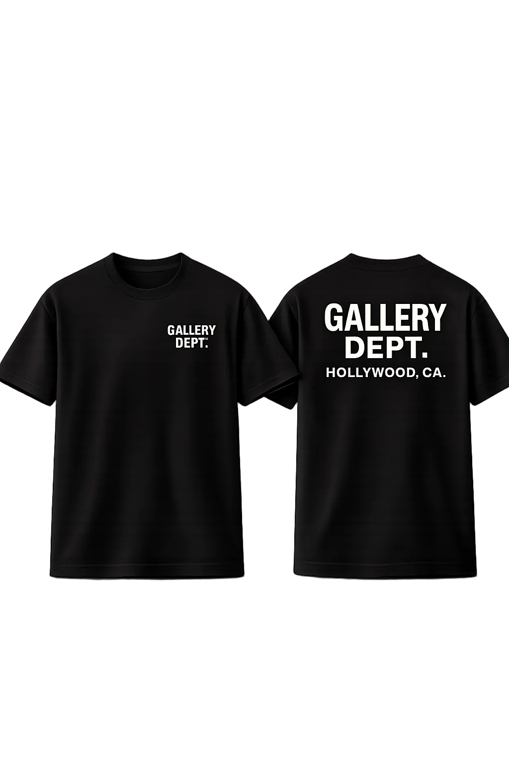 T-shirt GALLERY DEPT noir