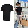 T-shirt slim fit noir