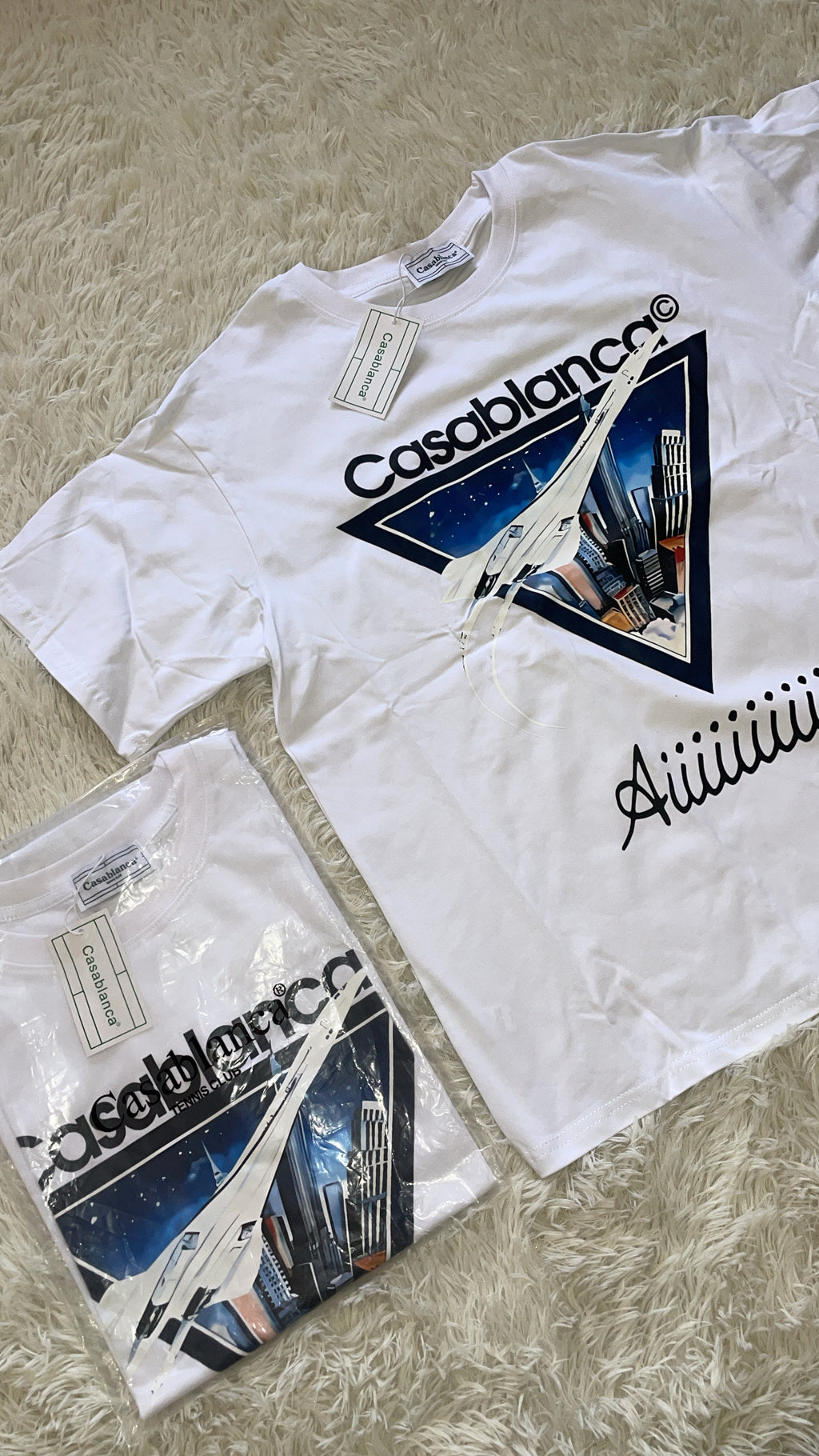 T-shirt casablanca aiiiiiiiir