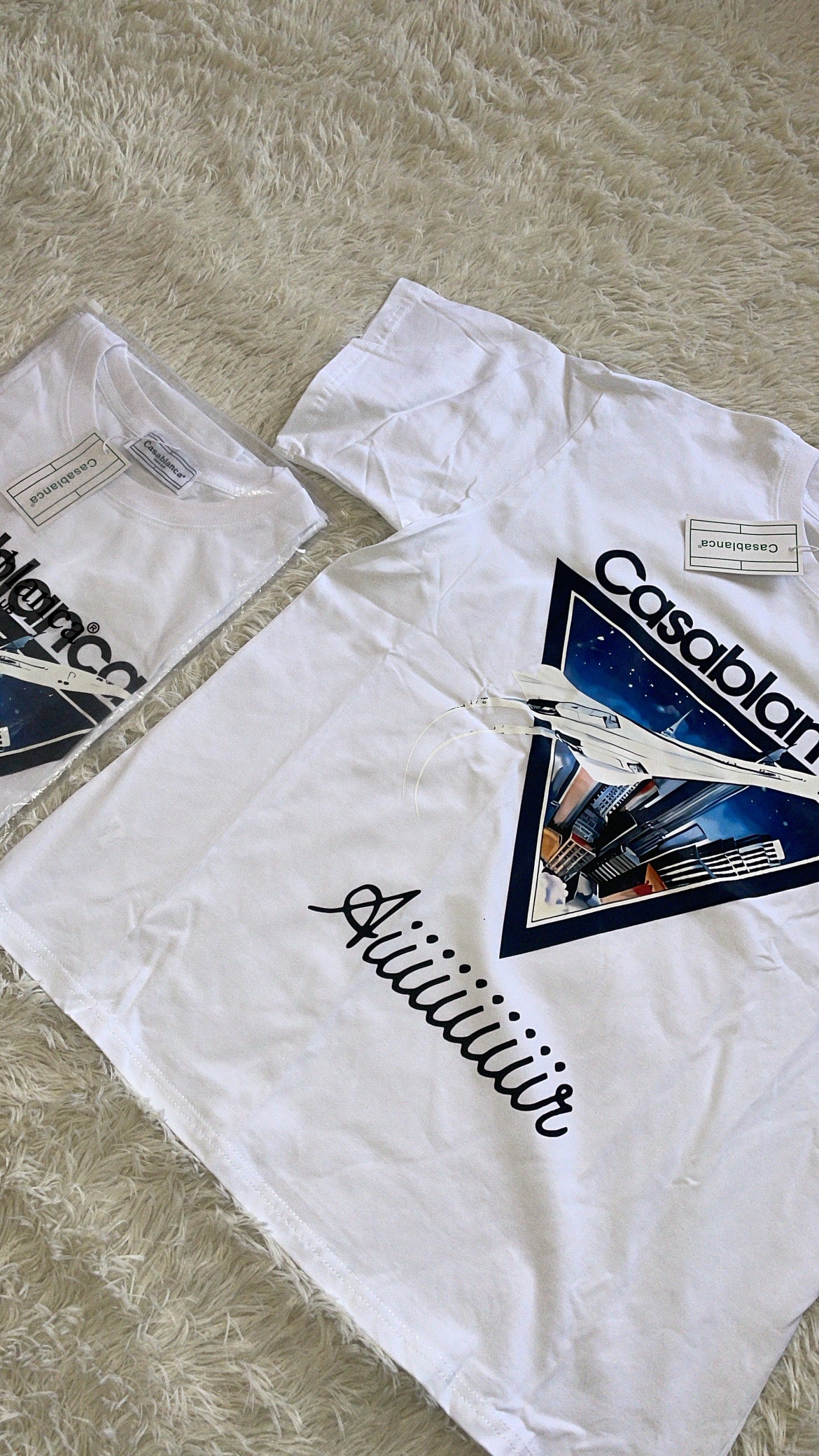 T-shirt casablanca aiiiiiiiir