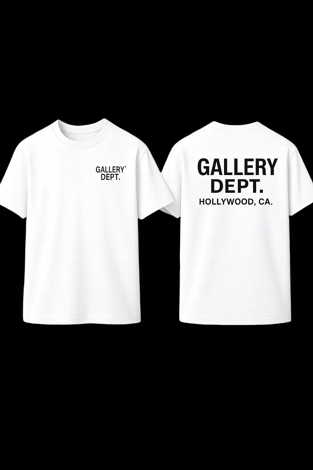 T-shirt GALLERY DEPT blanc
