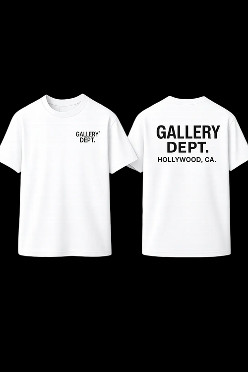 T-shirt GALLERY DEPT blanc