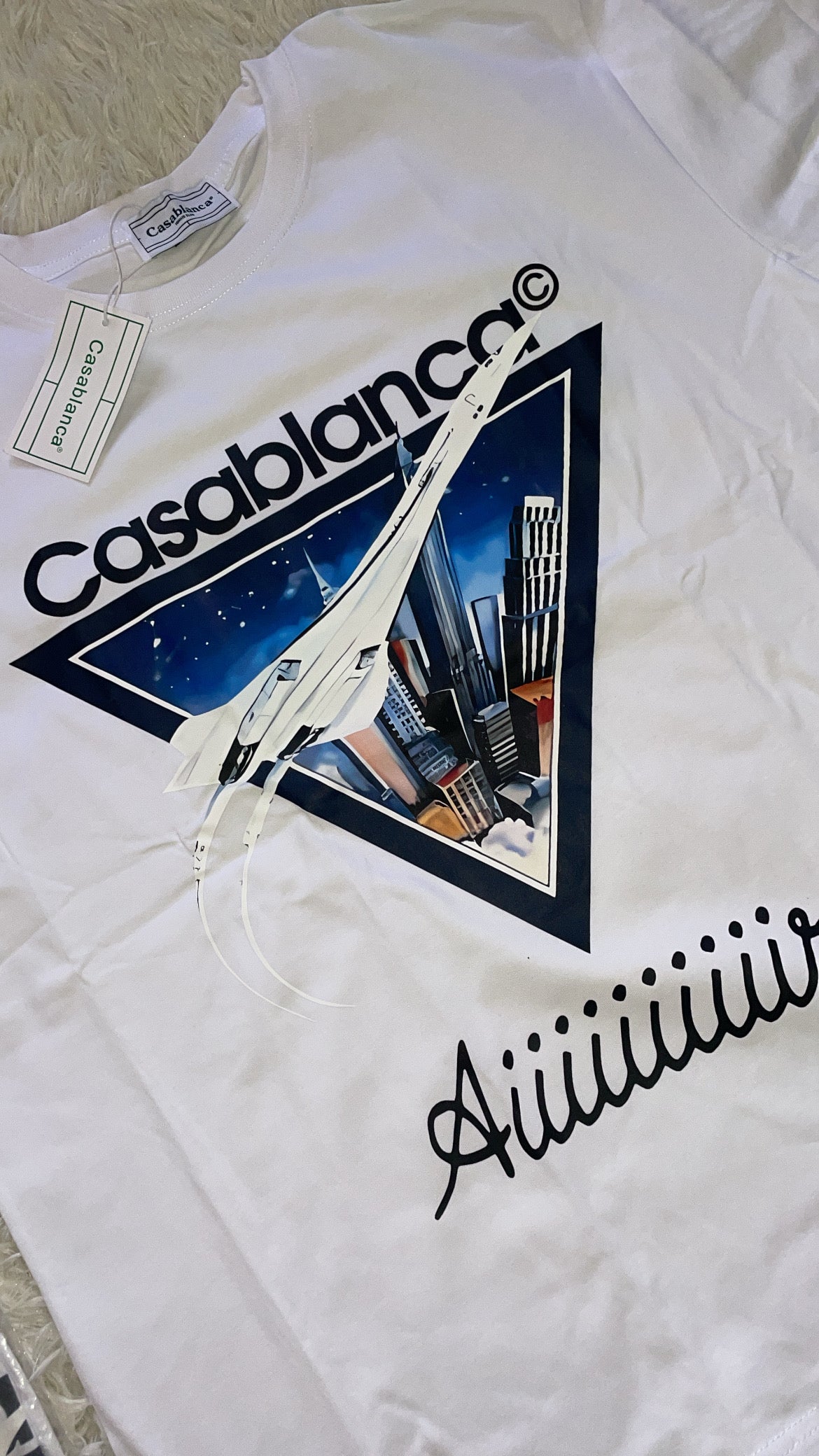 T-shirt casablanca aiiiiiiiir