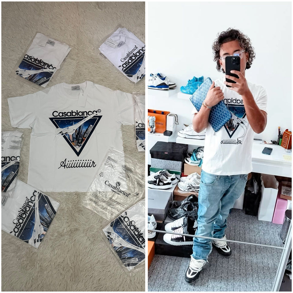 T-shirt casablanca aiiiiiiiir